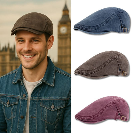 Charles | Casquette Plate Vintage Et Confortable