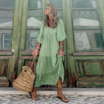 Milena | Robe Printanière Féminine et Élégante