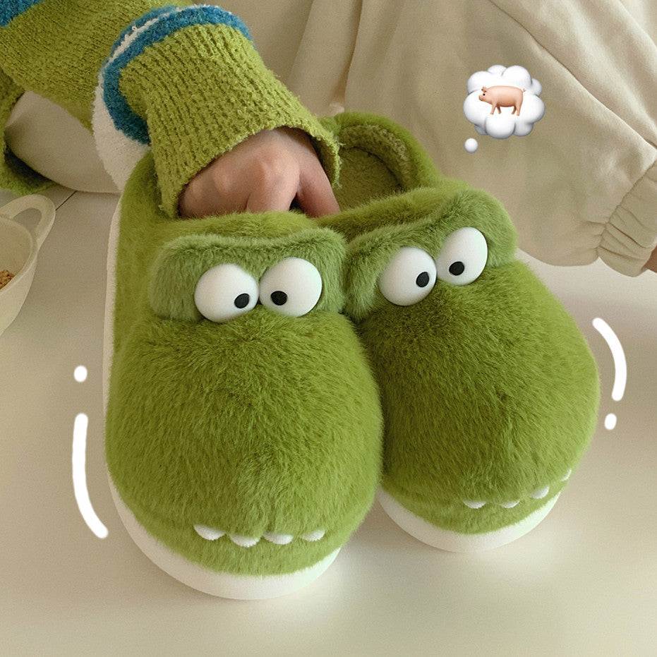 Chaussons Peluche Thermiques Amusants - Piedis LTD Chaussons Peluche Thermiques Amusants Bottines Piedis LTD Vert Herbe Demi-Pack / 36-37 Piedis LTD Bottines