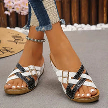 Deniza | Sandales Orthopédiques Brillantes et Confortables