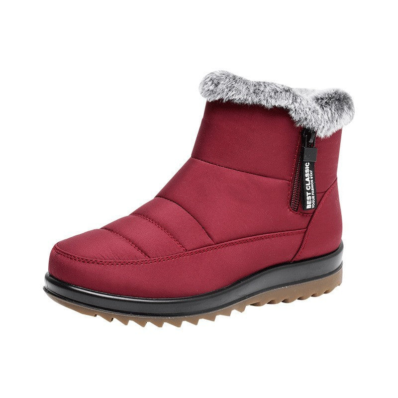 Bottes d’Hiver Imperméables et Thermiques - Piedis LTD Bottes d’Hiver Imperméables et Thermiques Bottines Piedis LTD Rouge / 35 Piedis LTD Bottines