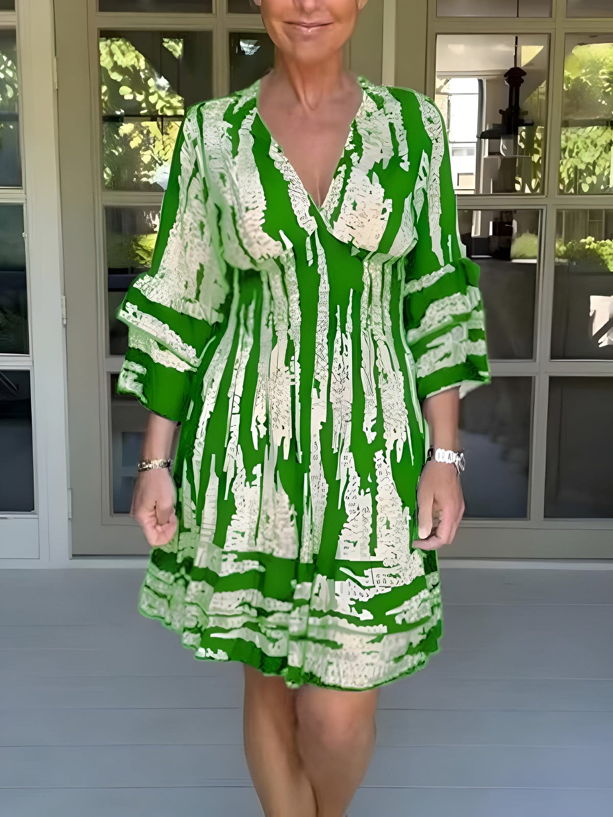 Romane | Robe D'Été Fluide Et Élégante Pour Une Silhouette Féminine