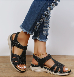 Noémie | Sandales Orthopédiques En Cuir Pour Femme