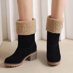 Bottes Femme Suédé Basse Personnalité Mode - Piedis LTD Bottes Femme Suédé Basse Personnalité Mode 0 Piedis LTD Noir / 34 Piedis LTD 0