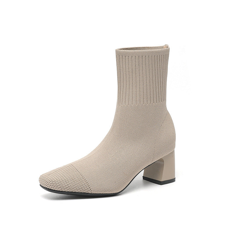 Sovana – Bottes Tricotées Chunky