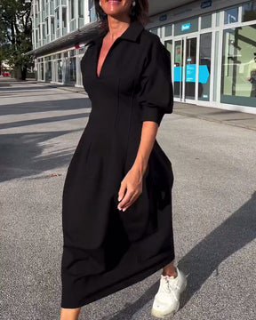 Cléora | Robe Longue Fluide Et Confortable