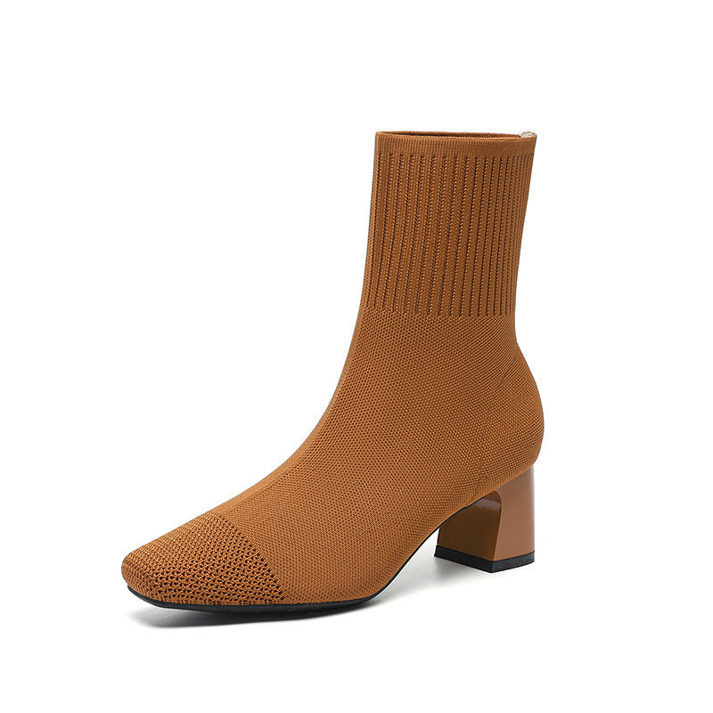 Sovana – Bottes Tricotées Chunky