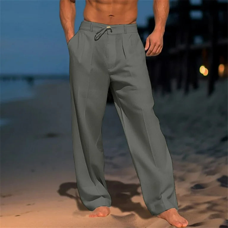 Gerald | Pantalon Décontracté Léger Pour Plage Et Détente