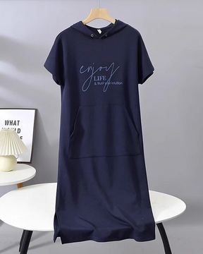 Saskia | Robe Décontractée À Capuche Pour Tous Les Jours