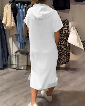 Saskia | Robe Décontractée À Capuche Pour Tous Les Jours