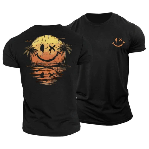 Zee | T-shirt Détendu Avec Smiley Estival