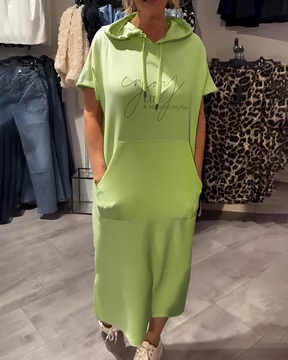 Saskia | Robe Décontractée À Capuche Pour Tous Les Jours
