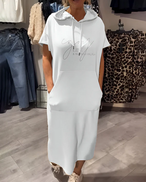 Saskia | Robe Décontractée À Capuche Pour Tous Les Jours
