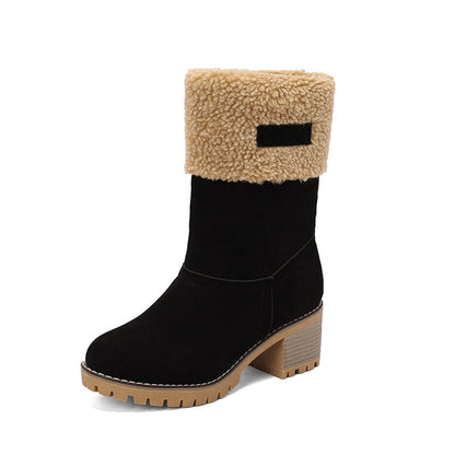 Bottes Femme Suédé Basse Personnalité Mode - Piedis LTD Bottes Femme Suédé Basse Personnalité Mode 0 Piedis LTD Noir / 34 Piedis LTD 0