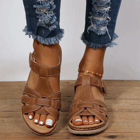 Noémie | Sandales Orthopédiques En Cuir Pour Femme