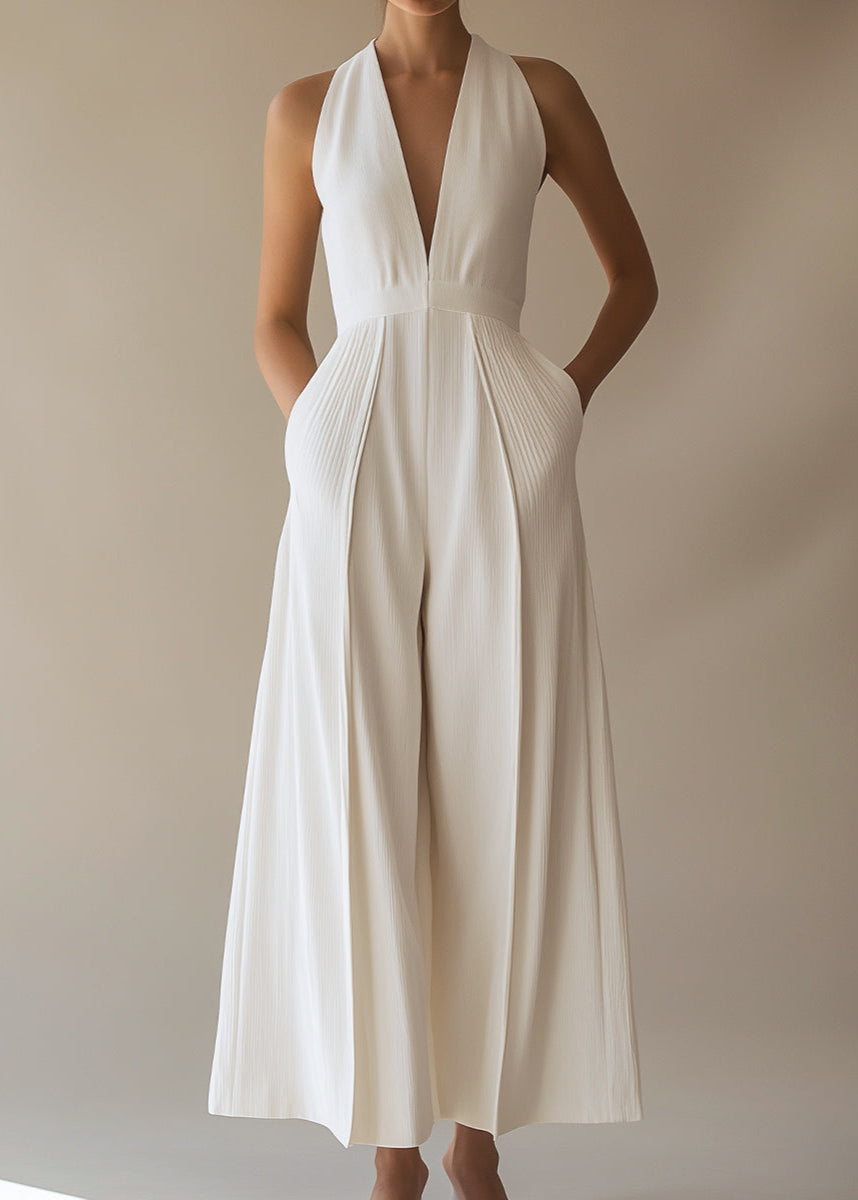 Janella | Combinaison Élégante À Col En V