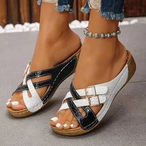 Deniza | Sandales Orthopédiques Brillantes et Confortables
