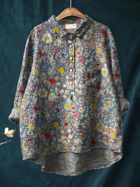 Lila | Chemisier À Imprimé Floral