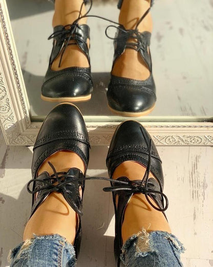 Faye | Chaussures Orthopédiques Vintage Pour Élégance Quotidienne