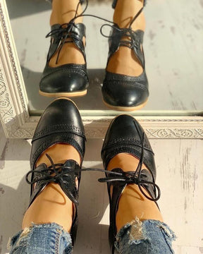 Faye | Chaussures Orthopédiques Vintage Pour Élégance Quotidienne