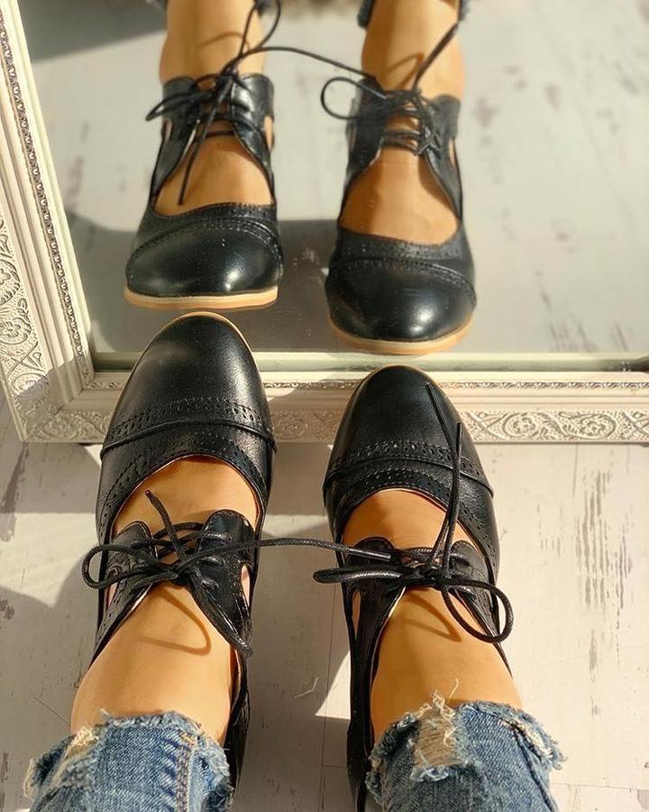 Faye | Chaussures Orthopédiques Vintage Pour Élégance Quotidienne