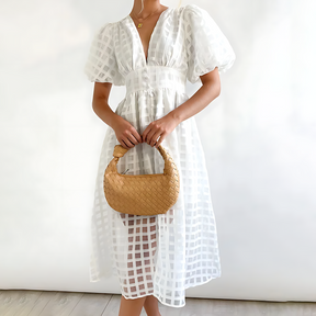 Celina | Robe Midi D’Été Élégante Et Intemporelle