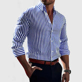 Isaac | Chemise Rayée Élégante Pour Homme