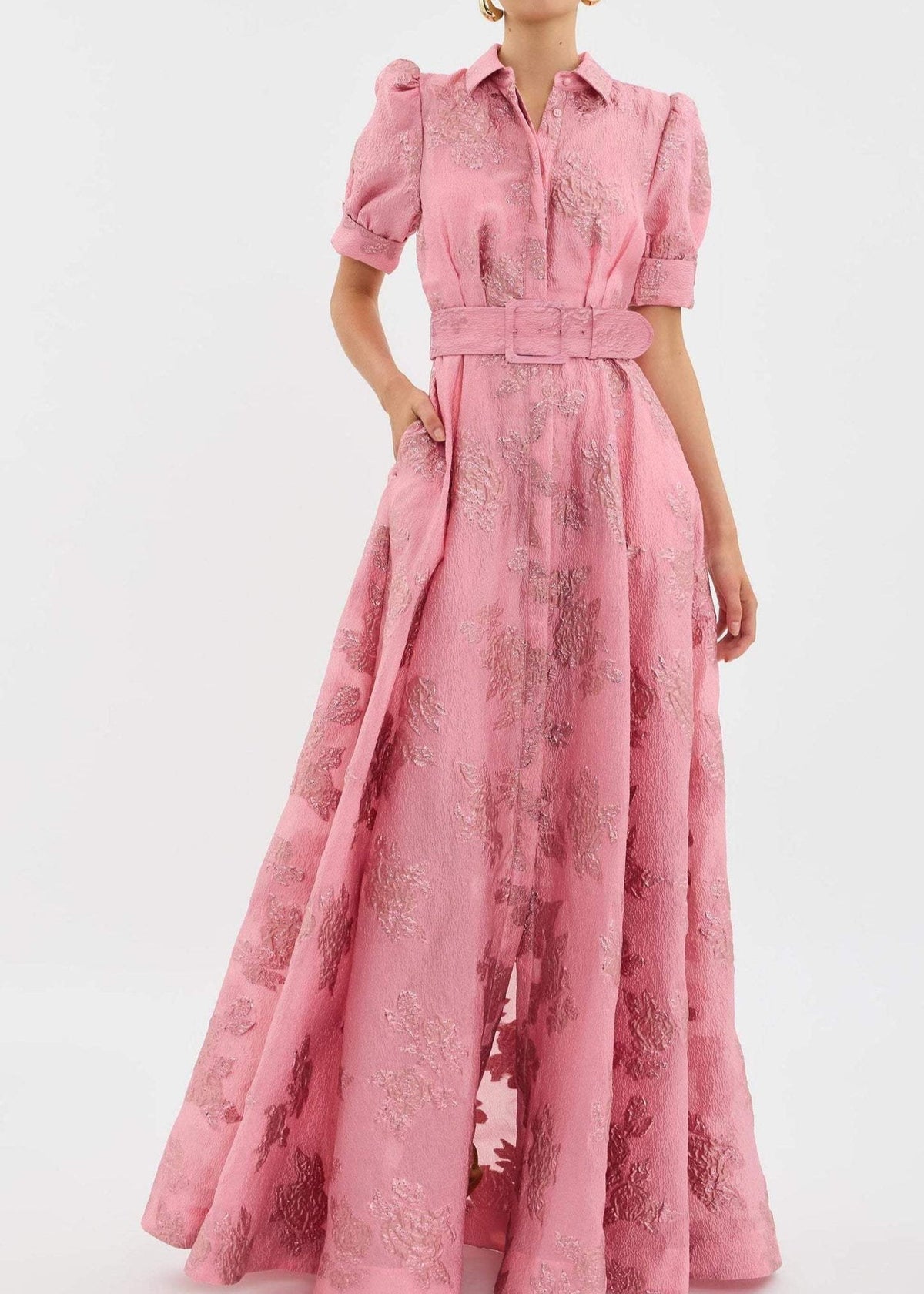Maelina | Robe Designer À Motif Floral Et Silhouette Élégante