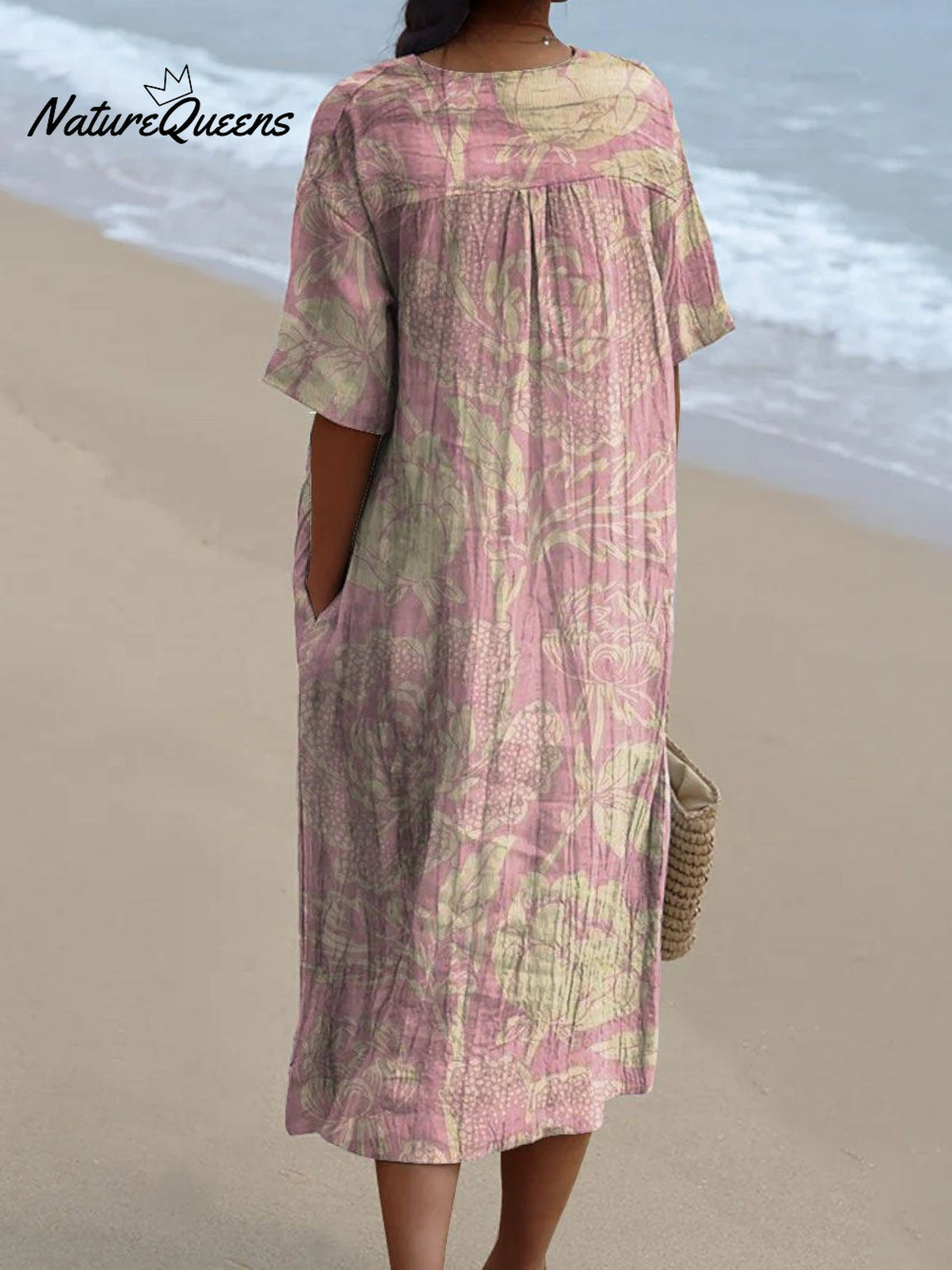 Melinda | Robe Vintage En Coton À Imprimé Floral