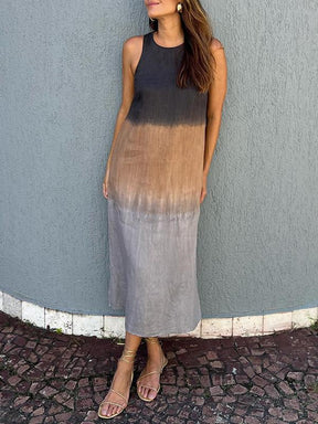 Mira | Robe Longue Imprimée Élégante Et Confortable