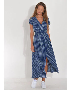 Susanne | Robe Élégante À Col En V