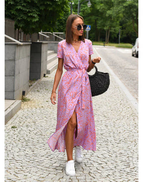 Susanne | Robe Élégante À Col En V