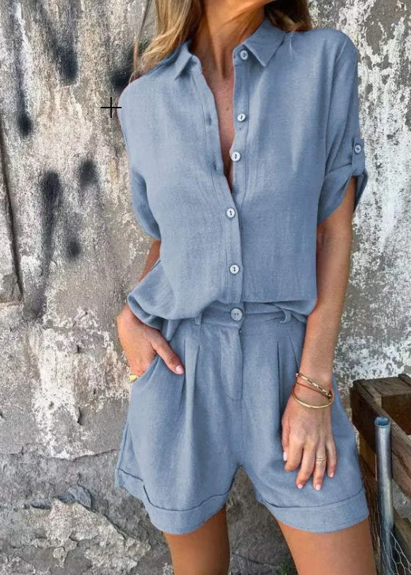 Giana | Ensemble En Lin Léger Et Élégant