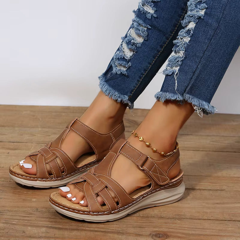 Noémie | Sandales Orthopédiques En Cuir Pour Femme