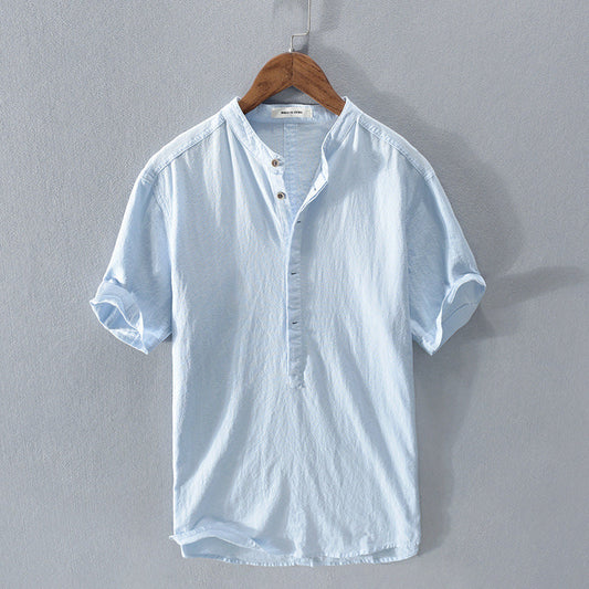 Sebastian | Chemise D'Été En Lin Mélangé