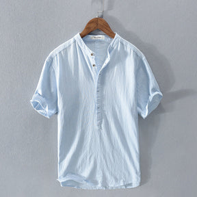 Sebastian | Chemise D'Été En Lin Mélangé