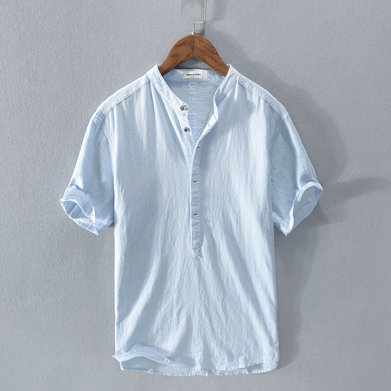 Sebastian | Chemise D'Été En Lin Mélangé