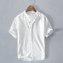 Sebastian | Chemise D'Été En Lin Mélangé