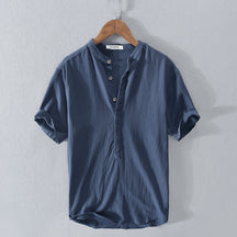 Sebastian | Chemise D'Été En Lin Mélangé