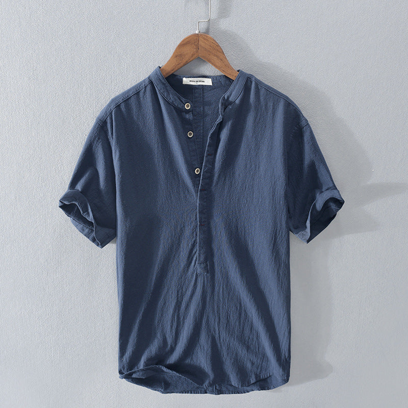 Sebastian | Chemise D'Été En Lin Mélangé