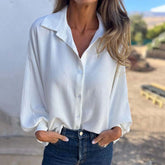 Jamaica | Blouse Classique À Manches Longues Et Coupe Épurée