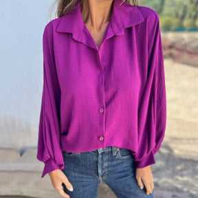 Jamaica | Blouse Classique À Manches Longues Et Coupe Épurée