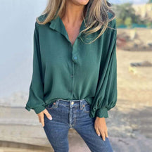 Jamaica | Blouse Classique À Manches Longues Et Coupe Épurée