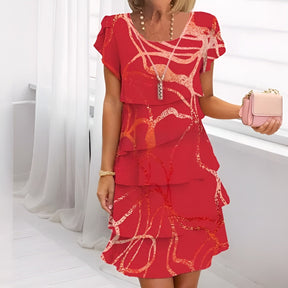 Aada | Robe Légère À Volants Féminine Et Confortable