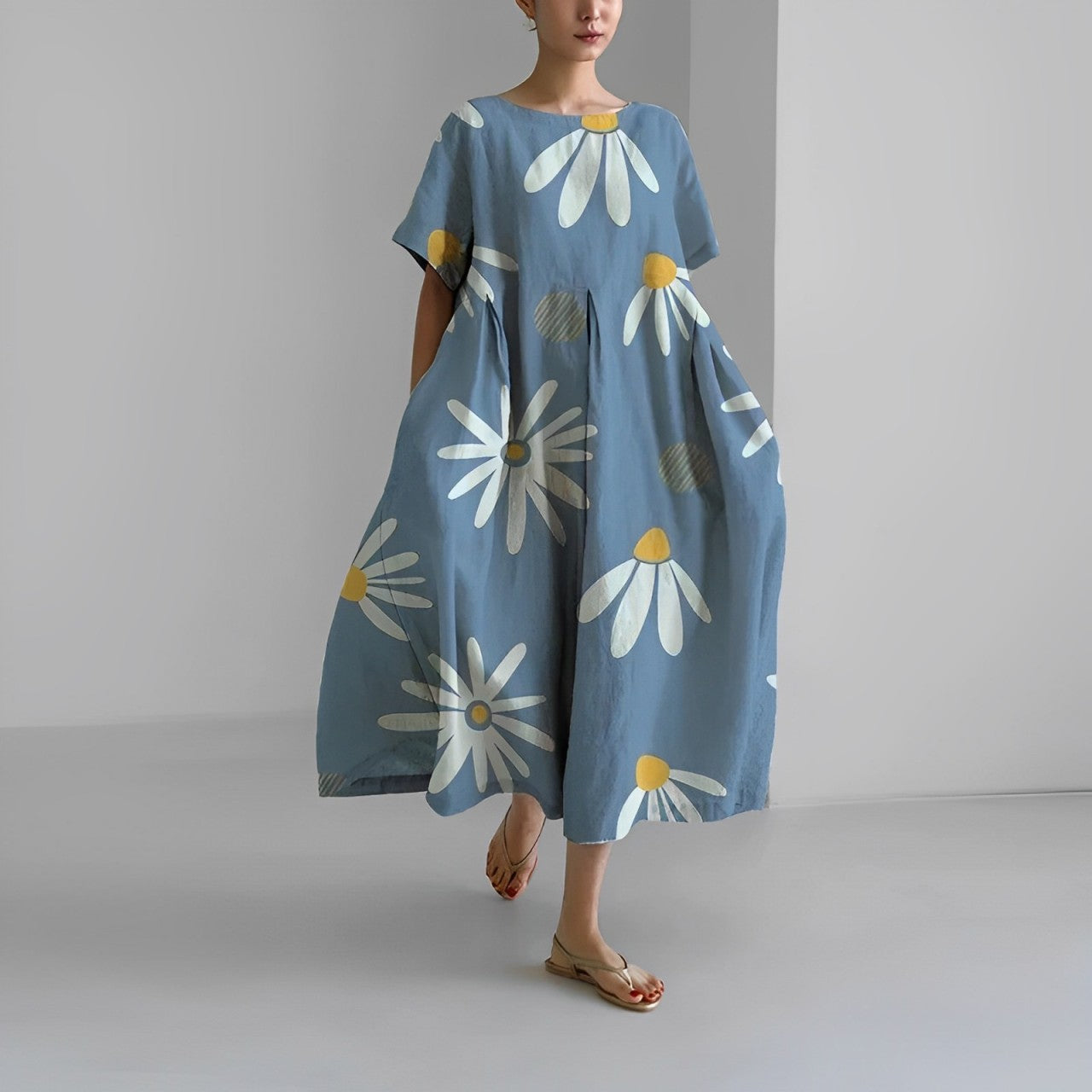 Amelia | Robe Bohème À Fleurs