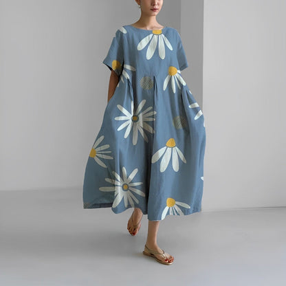 Amelia | Robe Bohème À Fleurs