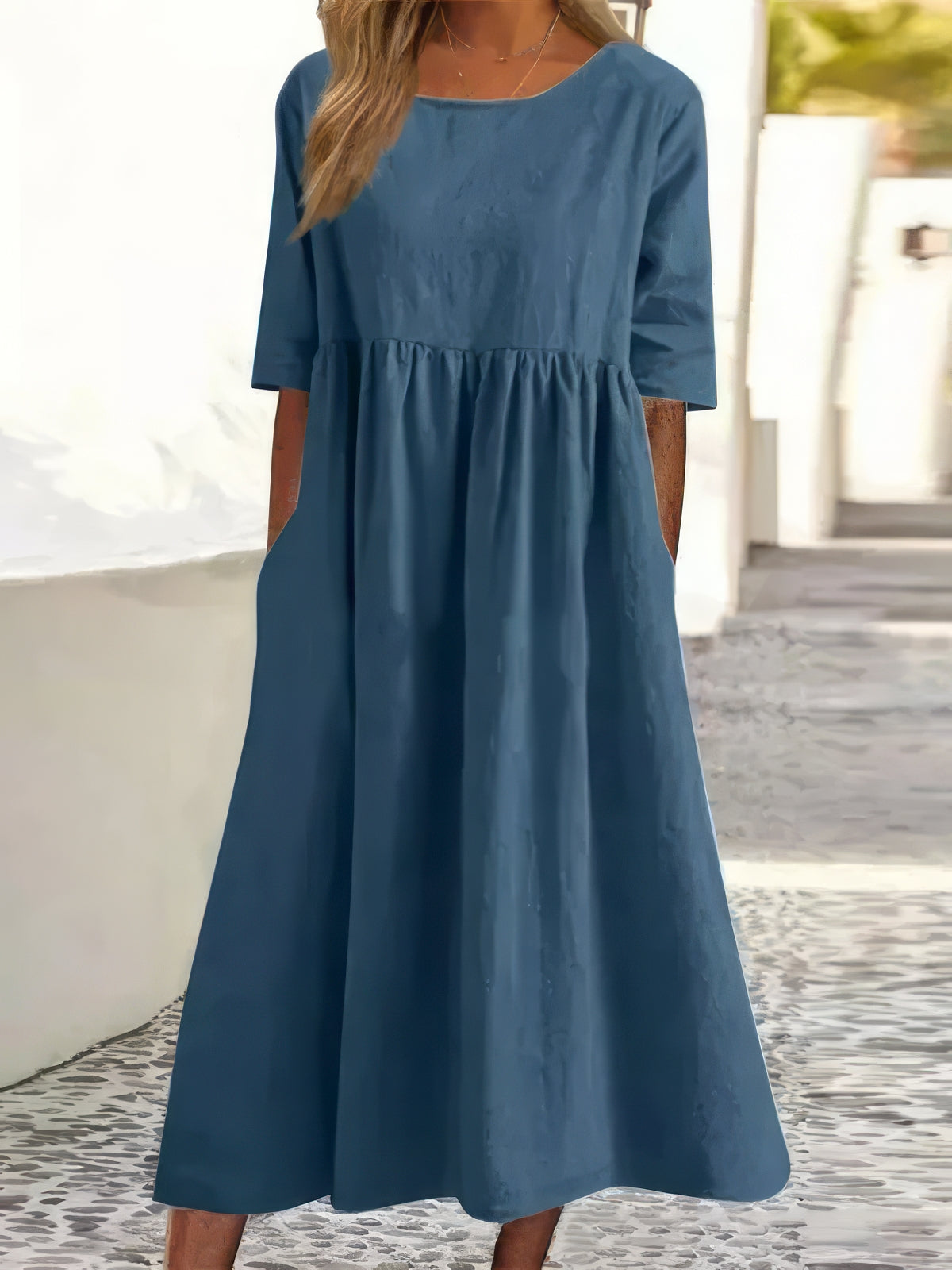 Élodie | Robe Trapèze Polyvalente Et Confortable