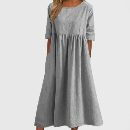 Élodie | Robe Trapèze Polyvalente Et Confortable